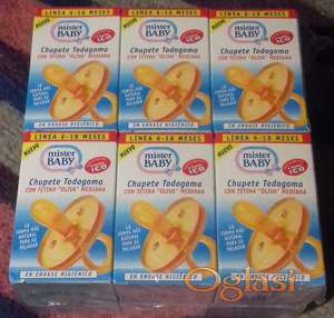 Prodajem 26 pakovanja cucli za bebe